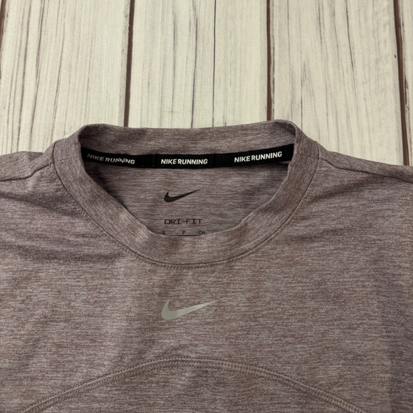 Womens Nike Dri-Fit Medalist Running Long Sleeve Shirt & Sports Bra Lot Small - Picture 6 of 9